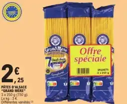 E.Leclerc Pâtes d'alsace grand mère offre