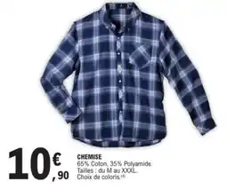 E.Leclerc Chemise offre