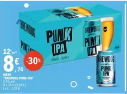 E.Leclerc Bière brewdog punk ipa offre