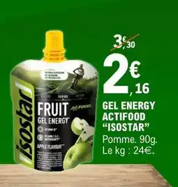 E.Leclerc GEL ENERGY ACTIFOOD “ISOSTAR” offre