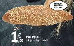 E.Leclerc Pain Muesli offre