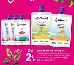 E.Leclerc PURÉE EN GOURDE “INVEGETAL” offre