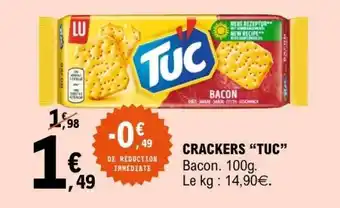 E.Leclerc CRACKERS “TUC” offre