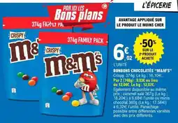 E.Leclerc Bonbons Chocolatés M&M's offre