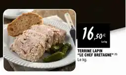 E.Leclerc TERRINE LAPIN “LE CHEF BRETAGNE” offre