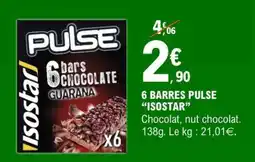 E.Leclerc 6 BARRES PULSE “ISOSTAR” offre
