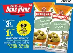 E.Leclerc OLIVE FARCIE “MENGUY’S” offre