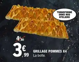 E.Leclerc GRILLAGE POMMES X4 offre