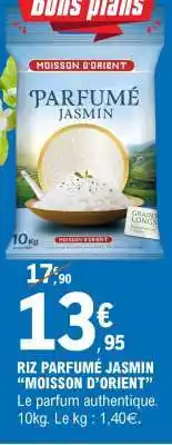 E.Leclerc RIZ PARFUMÉ JASMIN 'MOISSON D'ORIENT' offre