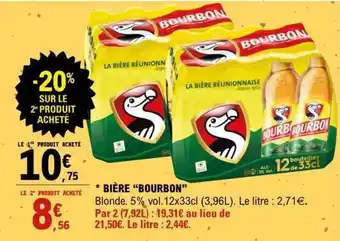 E.Leclerc BIÈRE “BOURBON” offre