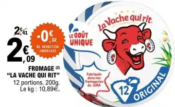 E.Leclerc FROMAGE LA VACHE QUI RIT offre