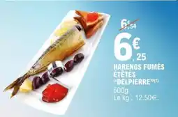 E.Leclerc HARENGS FUMÉS ÉTÊTÉS DELPIERRE offre