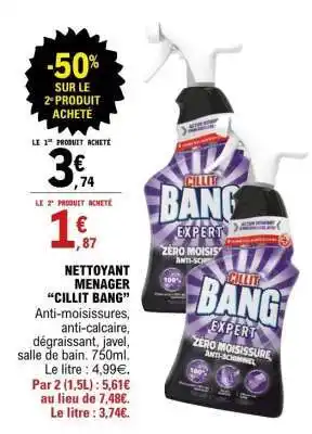 E.Leclerc Nettoyant ménager Cillit Bang offre