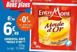 E.Leclerc Emmental Râpé Meule d'Or offre