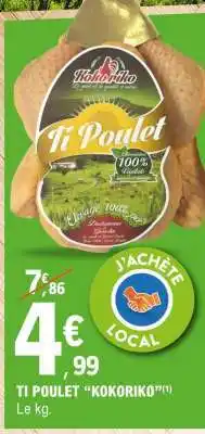 E.Leclerc TI POULET KOKORIKO offre