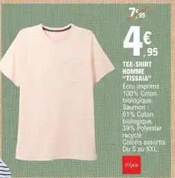 E.Leclerc TEE-SHIRT HOMME TISSAIA offre