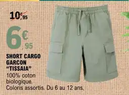 E.Leclerc SHORT CARGO GARCON TISSAIA offre