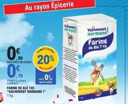 E.Leclerc Farine de Blé T45 'Vachement Normand !' offre