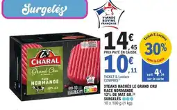 E.Leclerc STEAKS HACHÉS LE GRAND CRU RACE NORMANDE offre