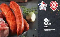 E.Leclerc SAUCISSES FUMÉES TRADILÈGE offre