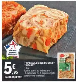 E.Leclerc Tripes à la mode de Caen BIGARD offre