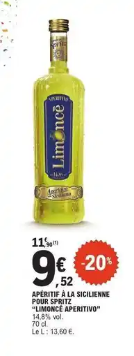 E.Leclerc Limoncè Aperitivo offre
