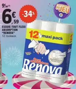 E.Leclerc ESSUIE-TOUT FLEXI ABSORPTION “RENOVA” offre