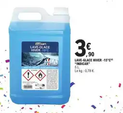 E.Leclerc LAVE-GLACE HIVER -15°C INDICAR offre