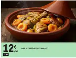 E.Leclerc TAJINE DE POULET OLIVES ET ABRICOTS offre