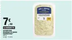E.Leclerc AUTHENTIQUE BRANDADE DE MORUE PARMENTIÈRE offre
