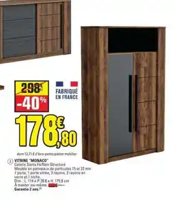 E.Leclerc VITRINE 'MONACO' offre