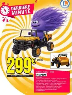 E.Leclerc CATERPILLAR offre