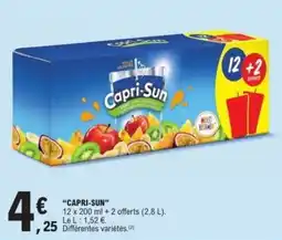 E.Leclerc Capri sun offre