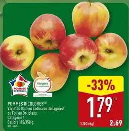 ALDI Pommes Bicolores offre