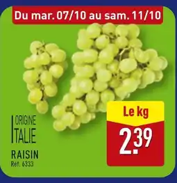ALDI Raisin offre