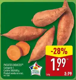 ALDI Patates douces offre