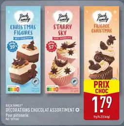 ALDI Back Family Christmas Figures Milk Chocolate offre