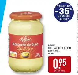 ALDI REGALO Moutarde de dijon offre