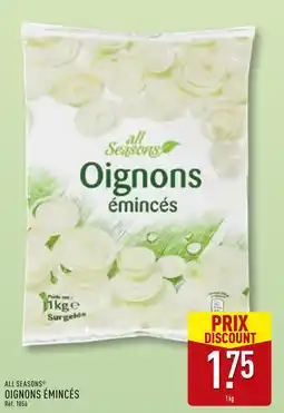 ALDI All Seasons Oignons émincés offre
