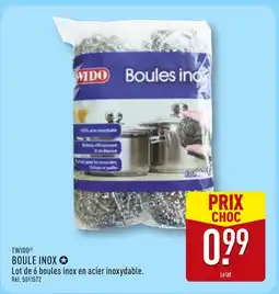 ALDI TWIDO Boules inox offre