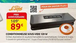 Rural Master Le Parfait Conditionneuse sous-vide 120 W offre