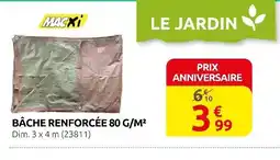 Rural Master MACXI Bâche renforcée 80 g/m² offre