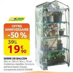 Rural Master Macxi Jardin Serre de balcon offre