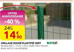Rural Master Grillage soudé plastifié vert offre