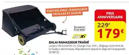 Rural Master MAXI Balai ramasseur traîné offre