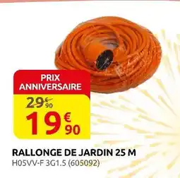 Rural Master Rallonge de jardin 25 M offre