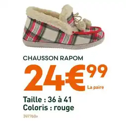 Ma Jardinerie Chausson Rapom offre