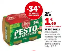 U Express Polli Pesto alla genovese offre