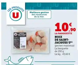U Express U Noix de Saint-Jacques offre