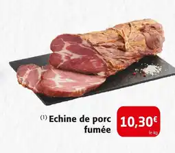 Colruyt Echine de porc fumée offre